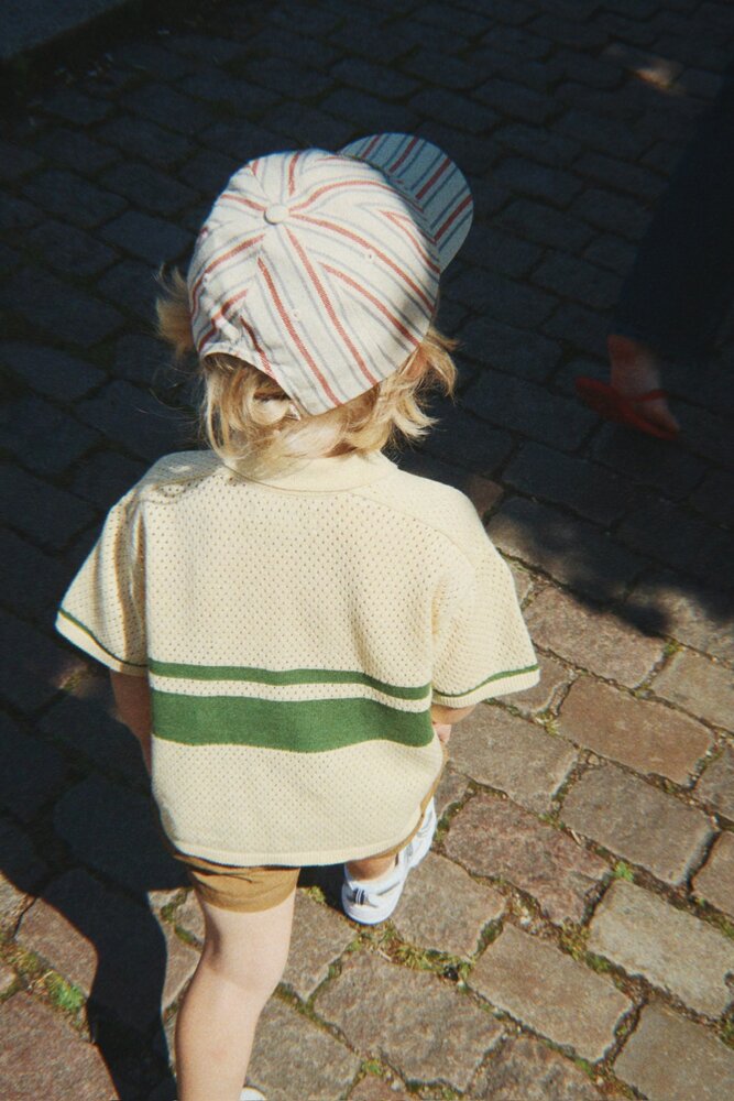 Konges Sløjd Konges Sløjd | Hai Knit Shirt Gots  | Banana Crepe