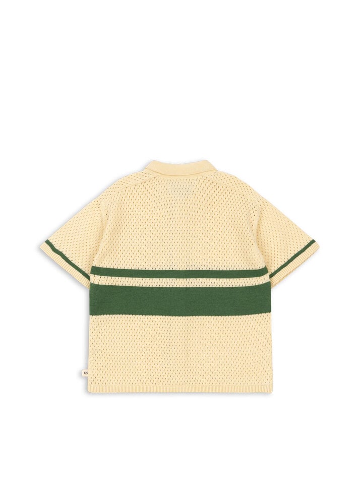 Konges Sløjd Konges Sløjd | Hai Knit Shirt Gots  | Banana Crepe