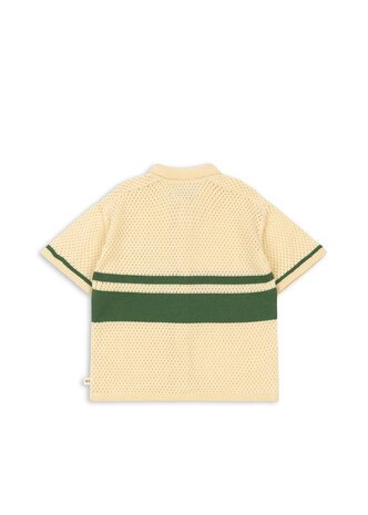 Konges Sløjd Konges Sløjd | Hai Knit Shirt Gots  | Banana Crepe