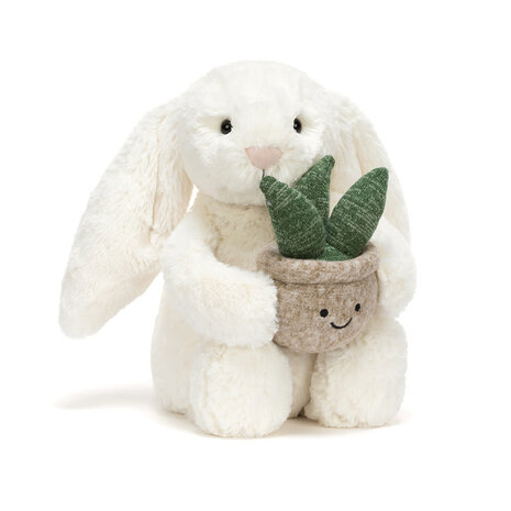 Jellycat Jellycat | Cream Bunny with Plant