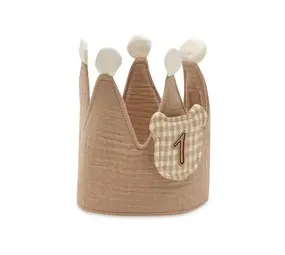 Jollein Jollein | Verjaardagskroon met cijfers | Party Collection | Teddy Bear