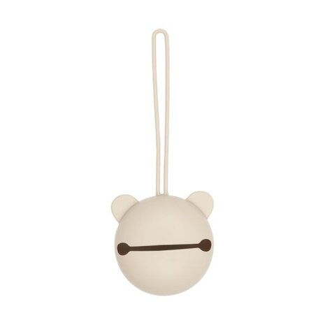 Jollein Jollein | Siliconen Speenhouder Ø7cm | Warm Sand