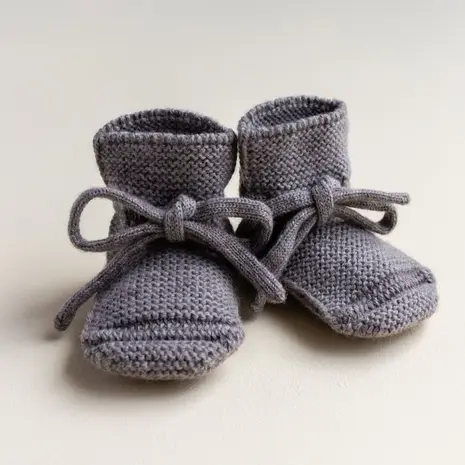 Hvid Hvid | Booties 9-15M | Otter