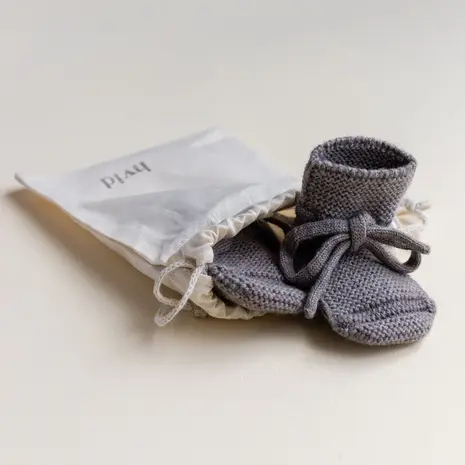 Hvid Hvid | Booties 9-15M | Otter