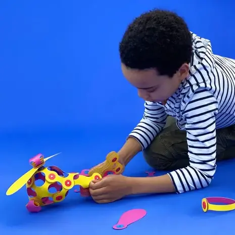 Clixo Clixo | Crew Pack | Pink/Yellow