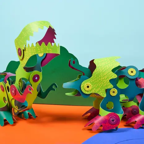 Clixo Clixo | Dino Series | Dino Adventure Pack 36 pc
