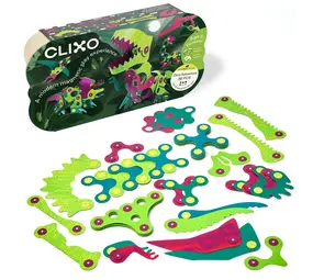 Clixo Clixo | Dino Series | Dino Adventure Pack 36 pc Clixo Clixo | Dino Series | Dino Adventure Pack 36 pc