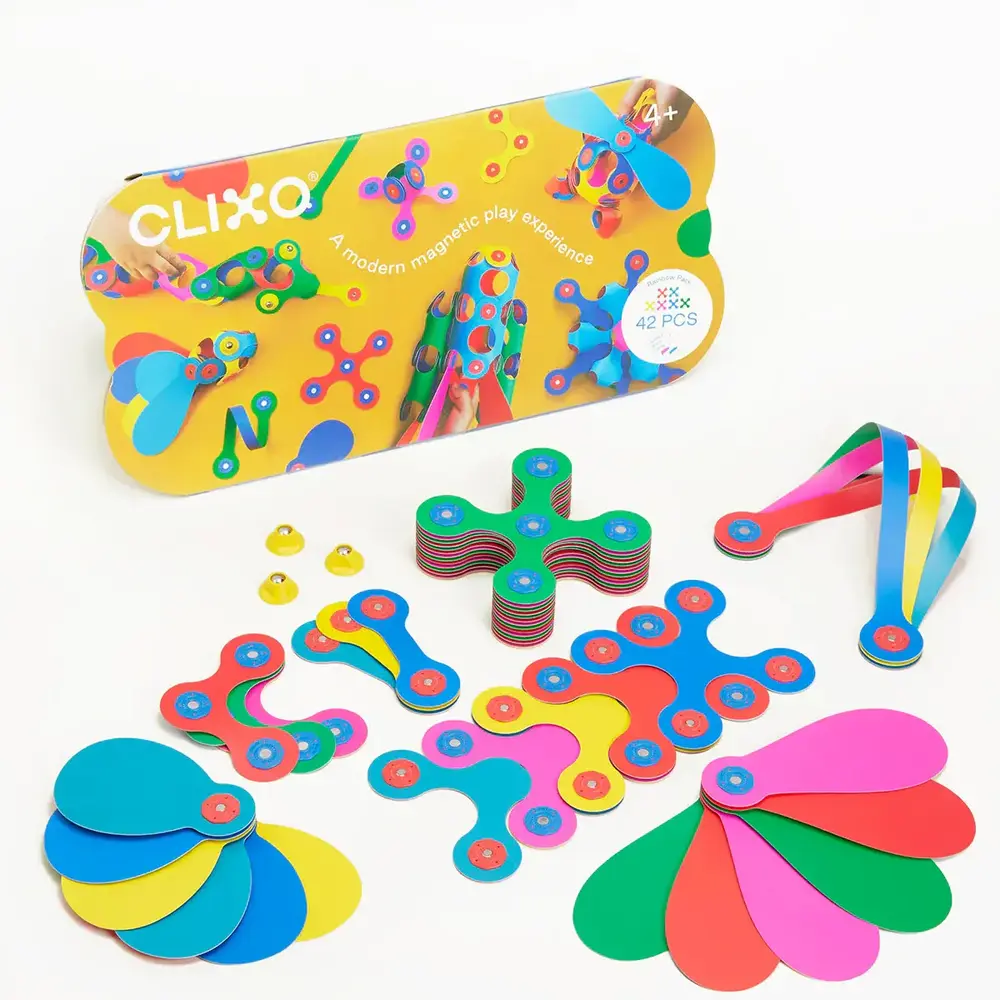Clixo Clixo | Rainbow Pack | Set van 42