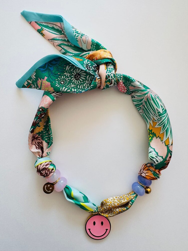 By Melo By Melo | Bandana ketting smiley