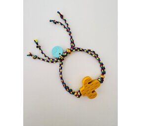 By Melo By Melo | Armbandje Cactus oker