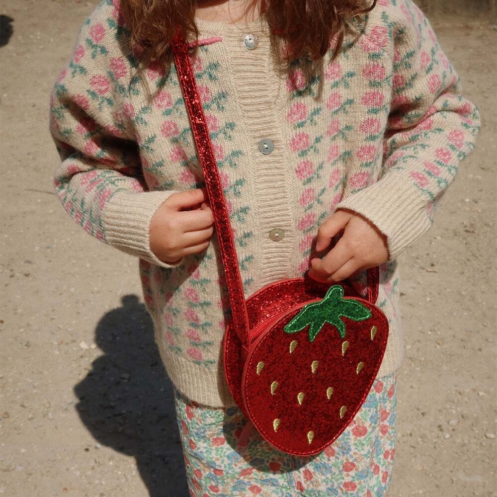 Konges Sløjd Konges Sløjd | Tut Strawberry Shoulder Bag | Barbados Cherry