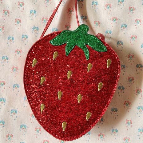 Konges Sløjd Konges Sløjd | Tut Strawberry Shoulder Bag | Barbados Cherry