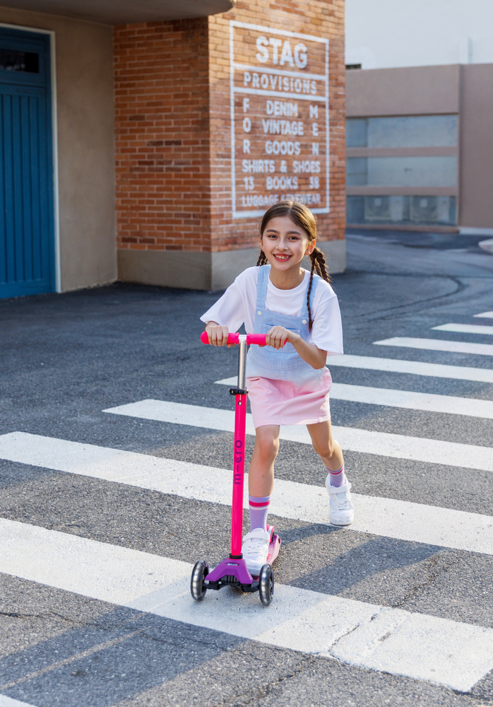 Micro Step Micro Step | Maxi Step deluxe led | Roze Paars Neon