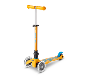 Micro Step Micro Step | Mini Micro Step Deluxe Inklapbaar LED | Abrikoos Limited Edition