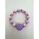 By Melo By Melo | Armband | Smiley Paars
