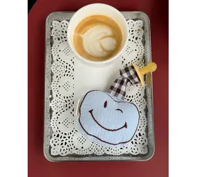 Atelier Pomme Atelier Pomme | Pacifier Cloth | Pomme | Dreamy Blue