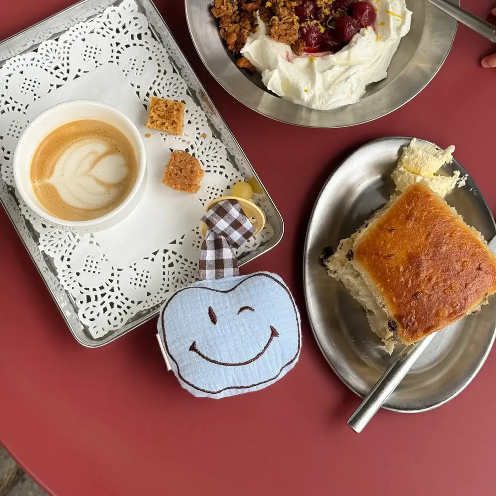 Atelier Pomme Atelier Pomme | Pacifier Cloth | Pomme | Dreamy Blue