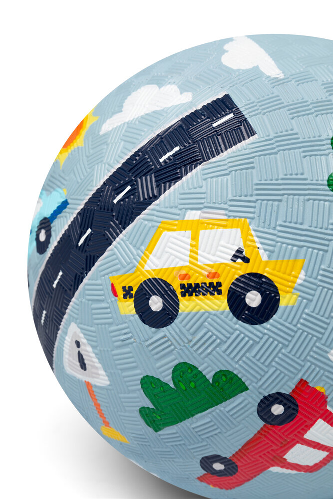 Little L Little L | Rubber bal Auto’s | 18 cm