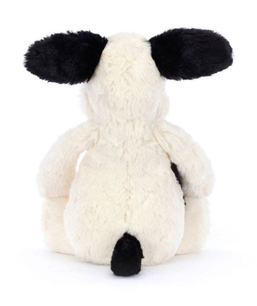 Jellycat Jellycat | Bashful Rufferty Black & Cream Puppy Original | Medium