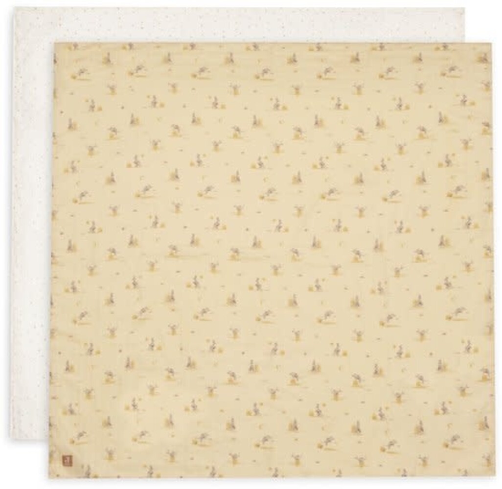 Jollein Jollein |  Hydrofiele Doek Large 115x115cm Kangaroots (2pack)