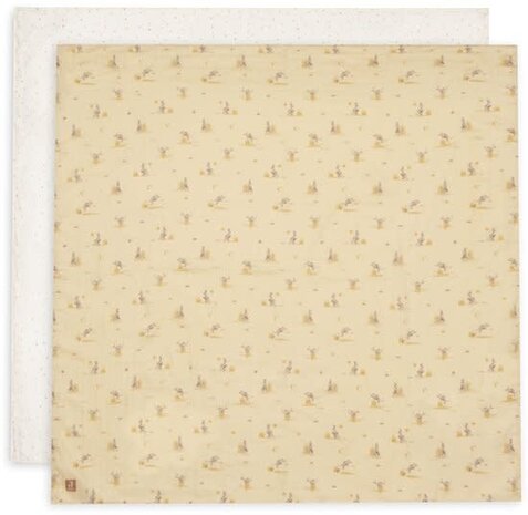 Jollein Jollein |  Hydrofiele Doek Large 115x115cm Kangaroots (2pack)