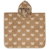 Jollein Jollein |  Badponcho Badstof Jacquard Teddy Bear Reversible