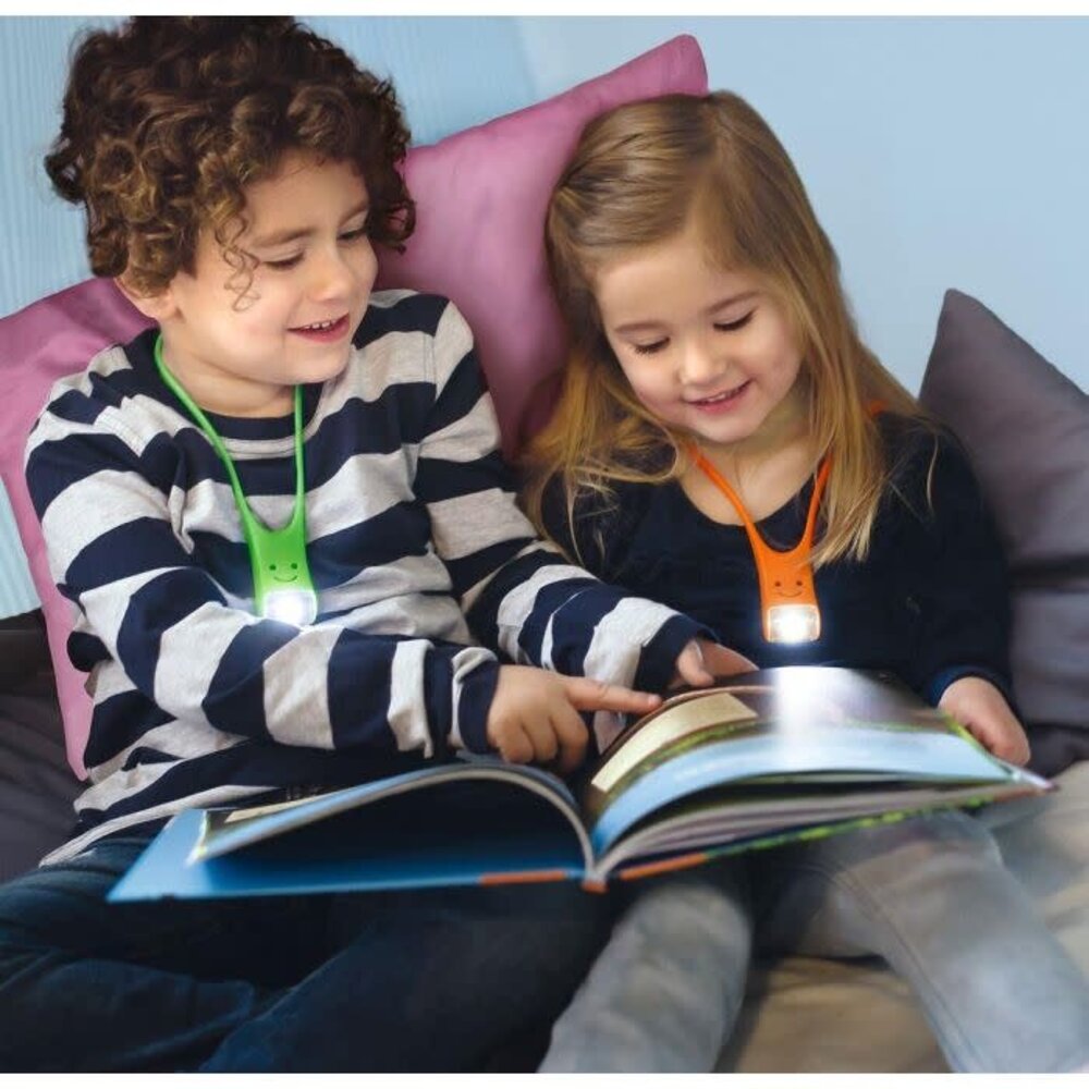 Moses Moses | Kinder leeslampje USB groen