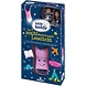 Moses Moses | Kinderleeslampje verstelbaar roze glitter