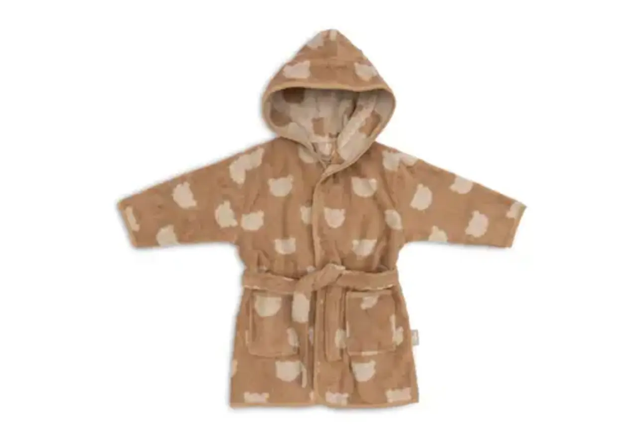 Jollein Jollein | Badjas Badstof | Jacquard | Teddy Bear 1-2 jaar