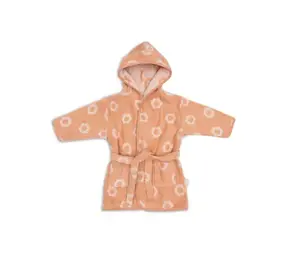 Jollein Jollein | Badjas Badstof | Jacquard | Flower 1-2 jaar