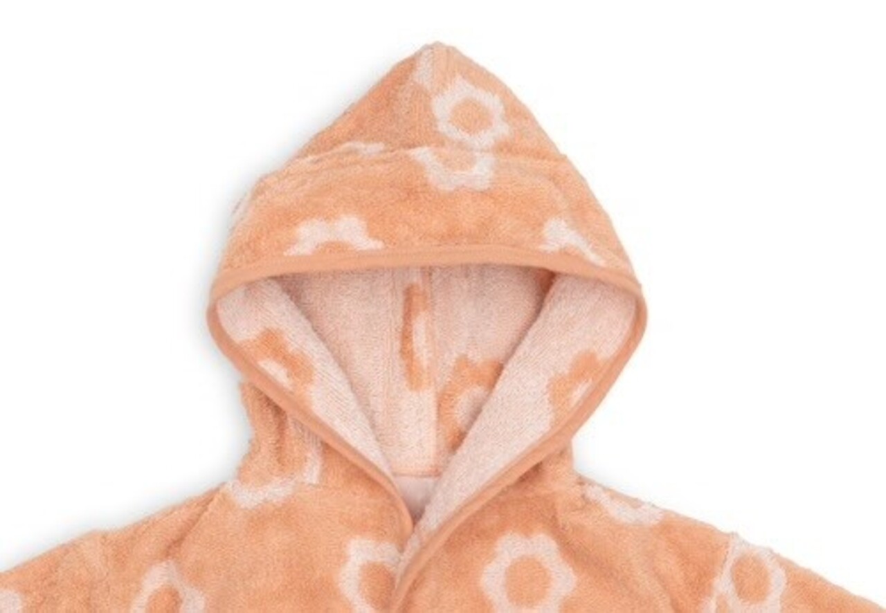 Jollein Jollein | Badjas Badstof | Jacquard | Flower 1-2 jaar