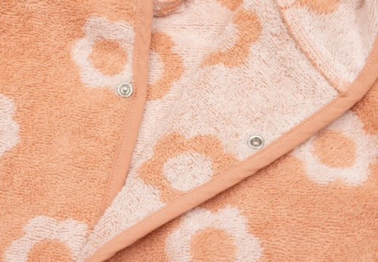 Jollein Jollein | Badjas Badstof | Jacquard | Flower 1-2 jaar