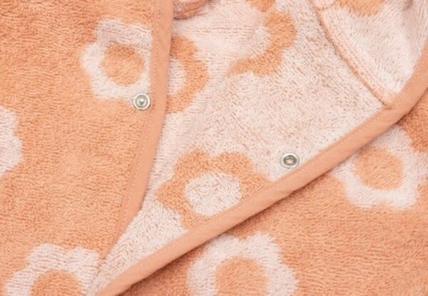 Jollein Jollein | Badjas Badstof | Jacquard | Flower 1-2 jaar