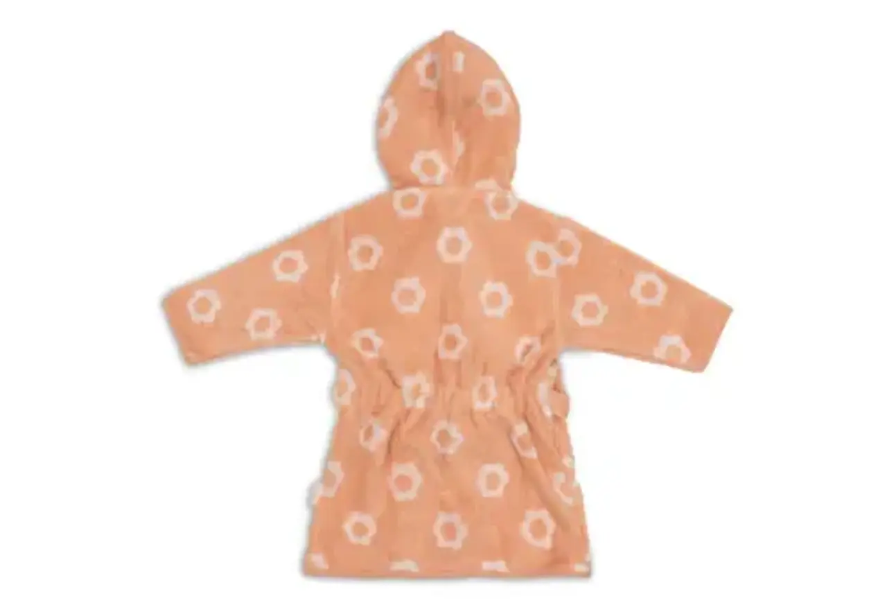 Jollein Jollein | Badjas Badstof | Jacquard | Flower 1-2 jaar