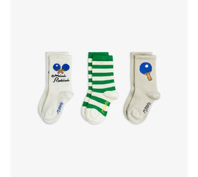 Mini Rodini Mini Rodini | Table tennis 3-pack socks | Multi