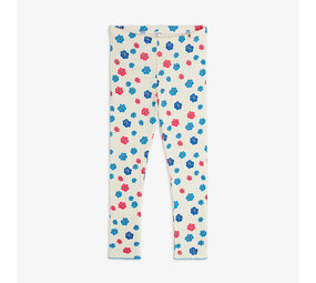 Mini Rodini Mini Rodini | Flowers aop pointelle leggings | Multi