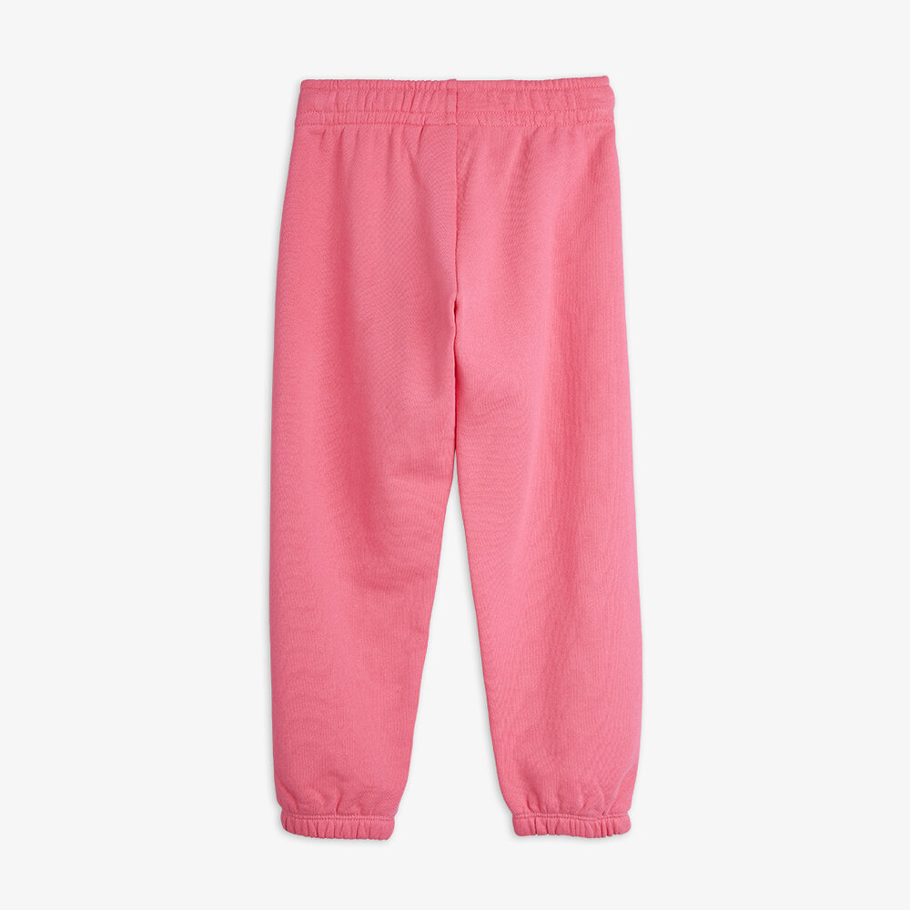 Mini Rodini Mini Rodini | Plain piping sweatpants | Pink