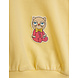 Mini Rodini Mini Rodini | Minibabies patches sweatshirt | Yellow