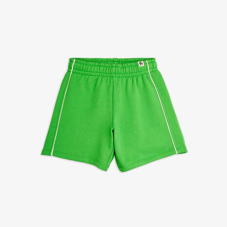 Mini Rodini Mini Rodini | Plain piping sweatshorts | Green