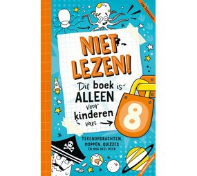 Boeken Boek | Niet lezen! Dit boek is alleen voor kinderen van 8