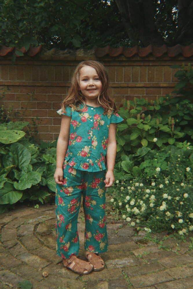 Konges Sløjd Konges Sløjd | Viola Frill Top Gots | Midori