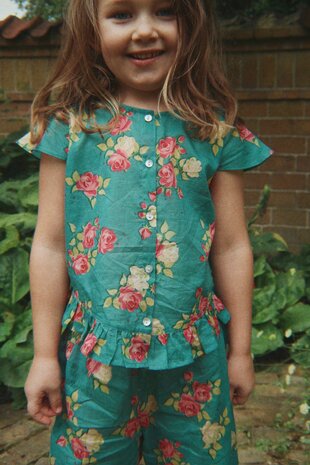 Konges Sløjd Konges Sløjd | Viola Frill Top Gots | Midori