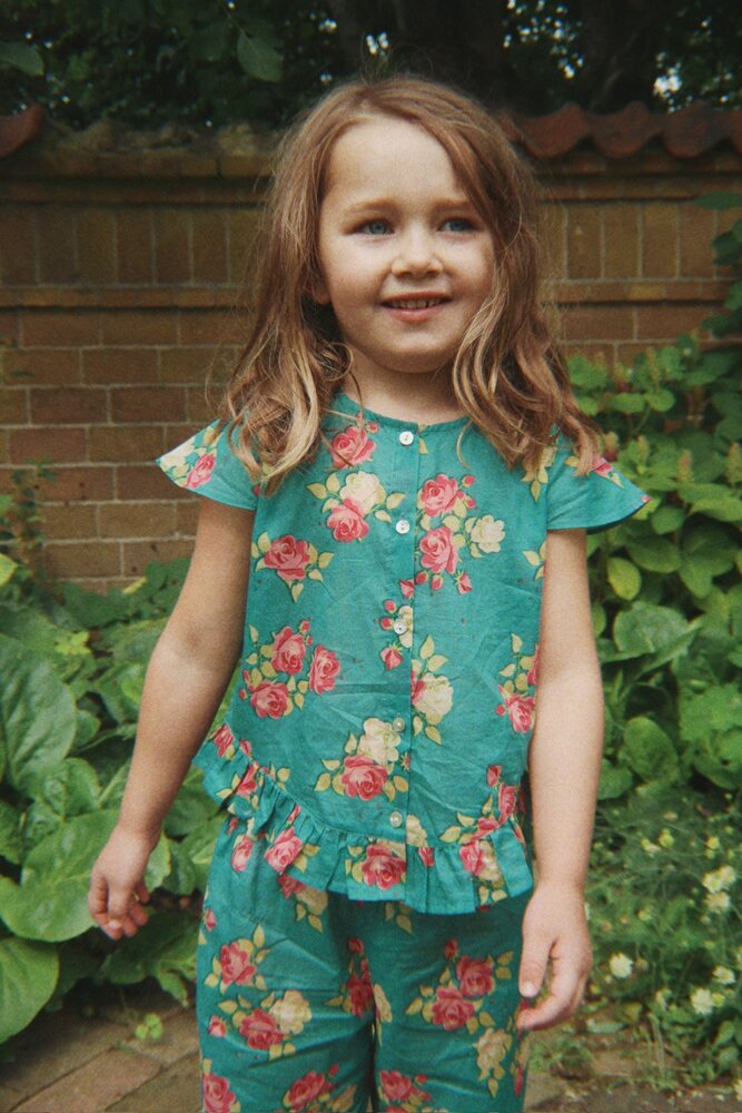 Konges Sløjd Konges Sløjd | Viola Frill Top Gots | Midori