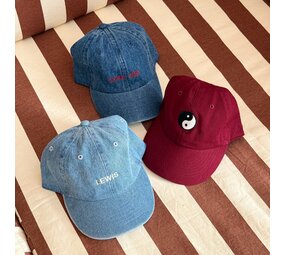 Atelier Pomme Atelier Pomme | Kids Cap | Dark Denim | Mon Palmier 5-8 Y