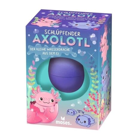 Moses Moses | Magisch axolotl ei 2 assorti