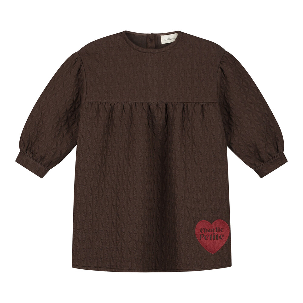 Charlie Petite Charlie Petite | Jara Dress | Dark Brown