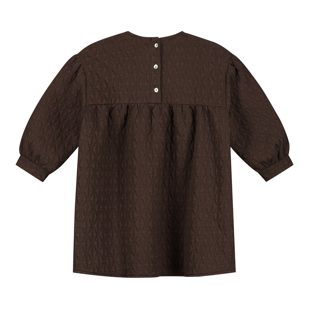 Charlie Petite Charlie Petite | Jara Dress | Dark Brown
