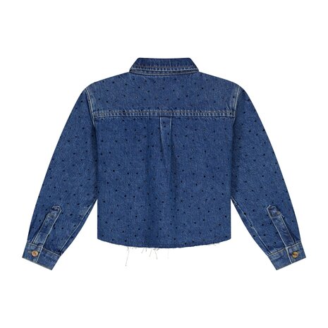 Charlie Petite Charlie Petite | Sage Blouse | Medium Blue