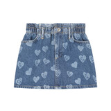 Charlie Petite Charlie Petite | Jada Skirt | Medium Blue Charlie Petite Charlie Petite | Jada Skirt | Medium Blue
