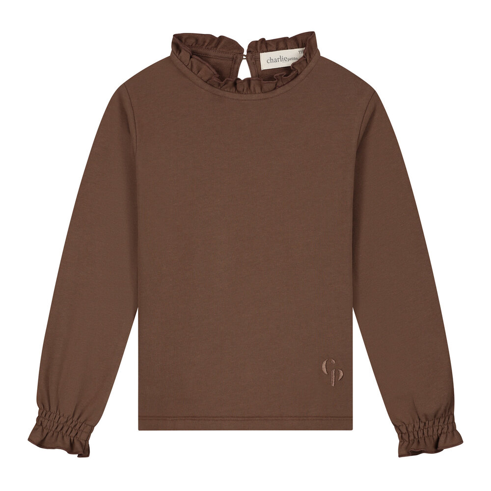 Charlie Petite Charlie Petite | Juniper Longsleeve | Brown